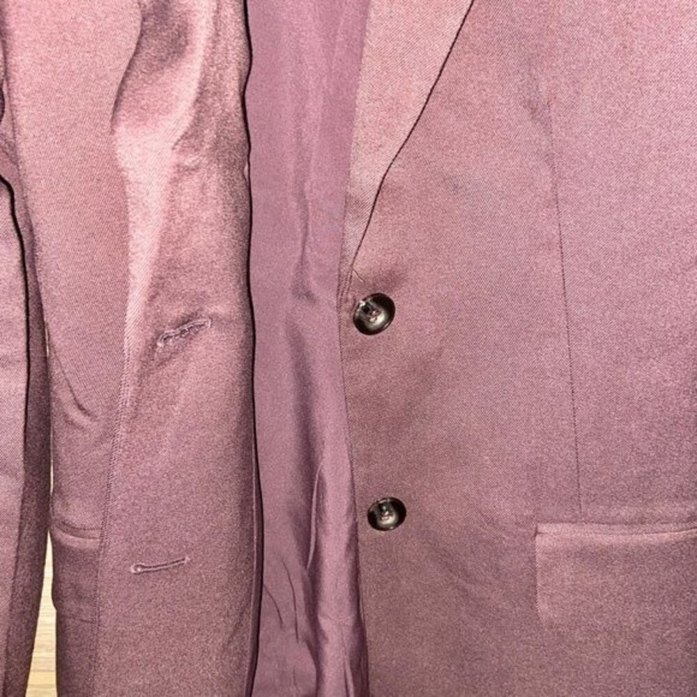 Oak + Fort A-Line Blazer in Deep Mahogany NWT - Picture 8 of 9